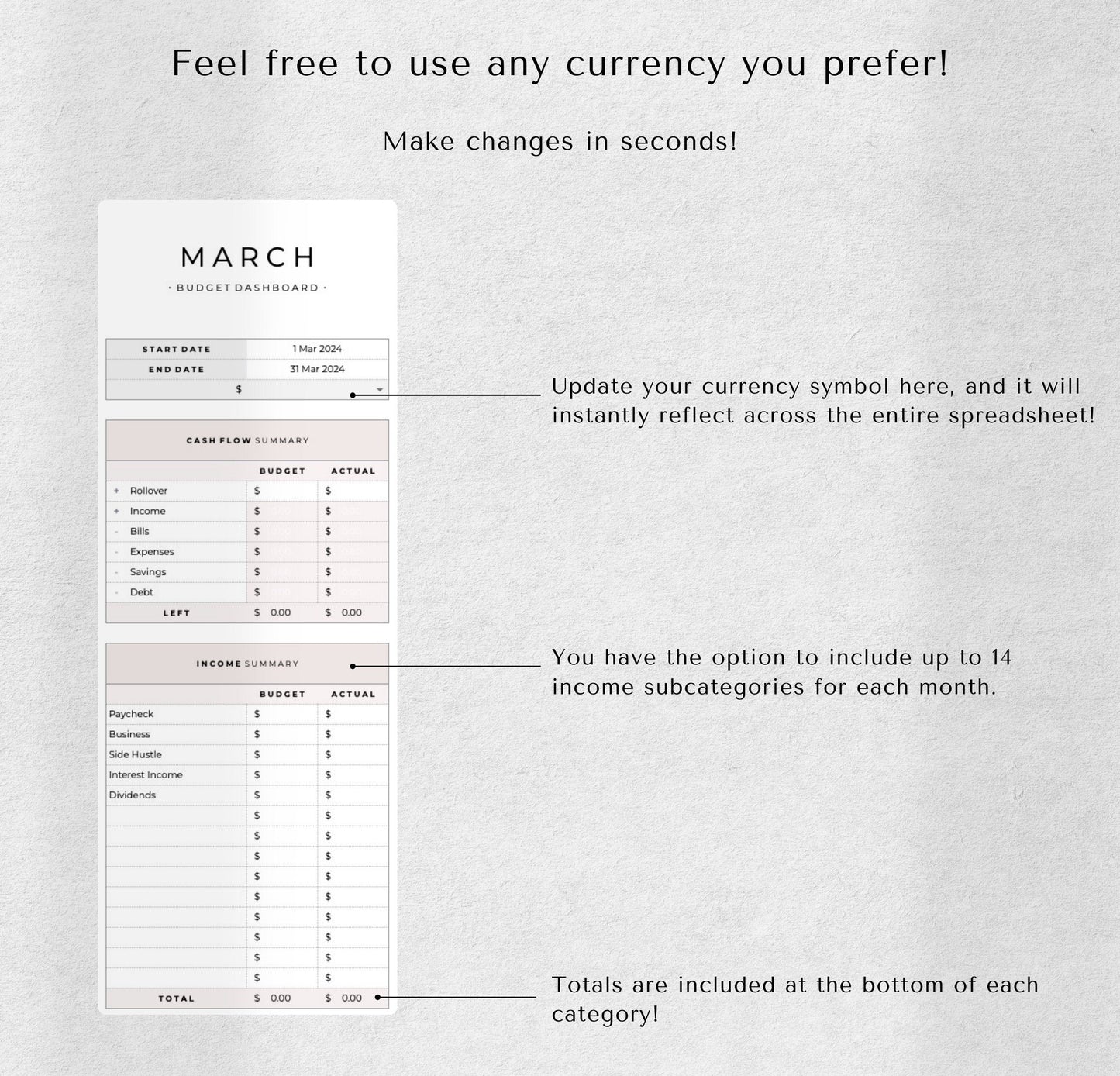 Monthly Budget Planner – Achieve Your Financial Goals Faster